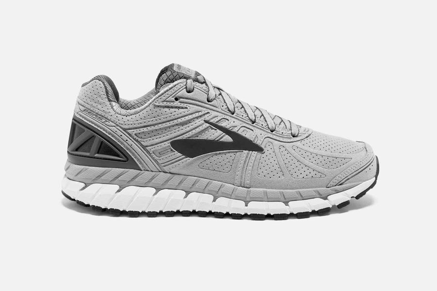 Brooks Men's Beast '16 LE Road Running Shoes Grey ZWBH-60719